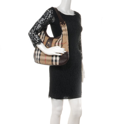Burberry House Check Quilted Brook Hobo 2 of 9