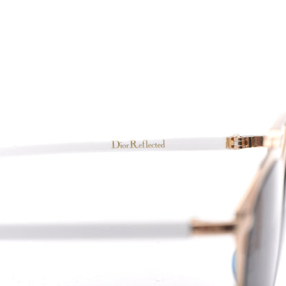 Christian Dior Reflected Sunglasses Rose Gold White 5 of 9