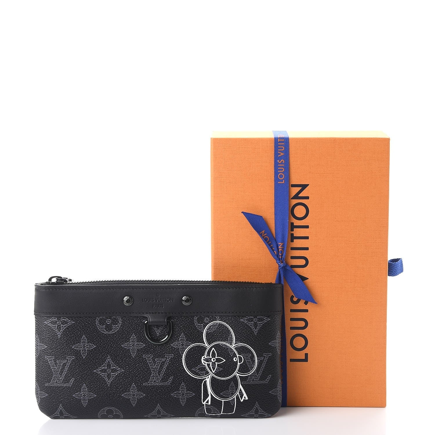 Louis Vuitton Monogram Eclipse Vivienne Pochette Apollo PM 9 of 9
