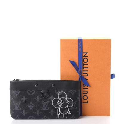 Louis Vuitton Monogram Eclipse Vivienne Pochette Apollo PM 9 of 9