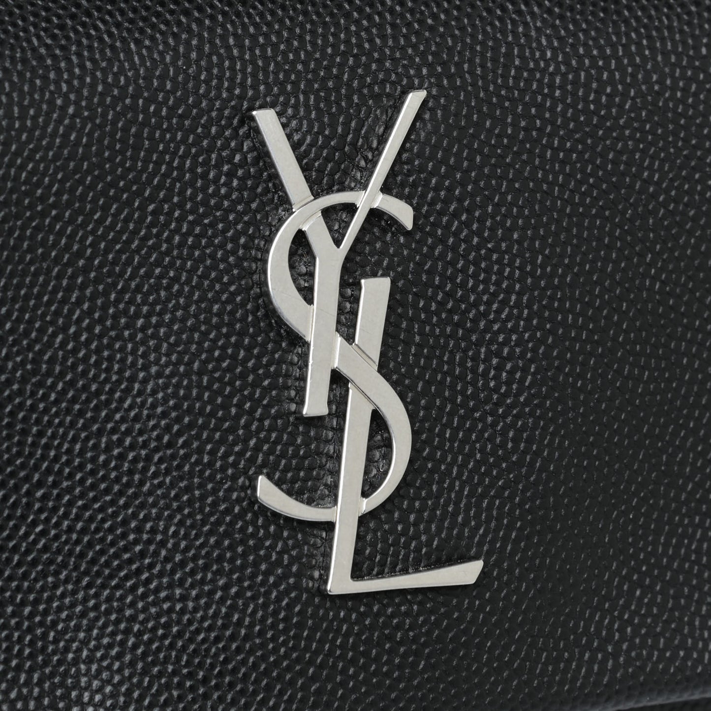 Grain De Poudre Monogram Toy West Hollywood Fold-Over Bag Black