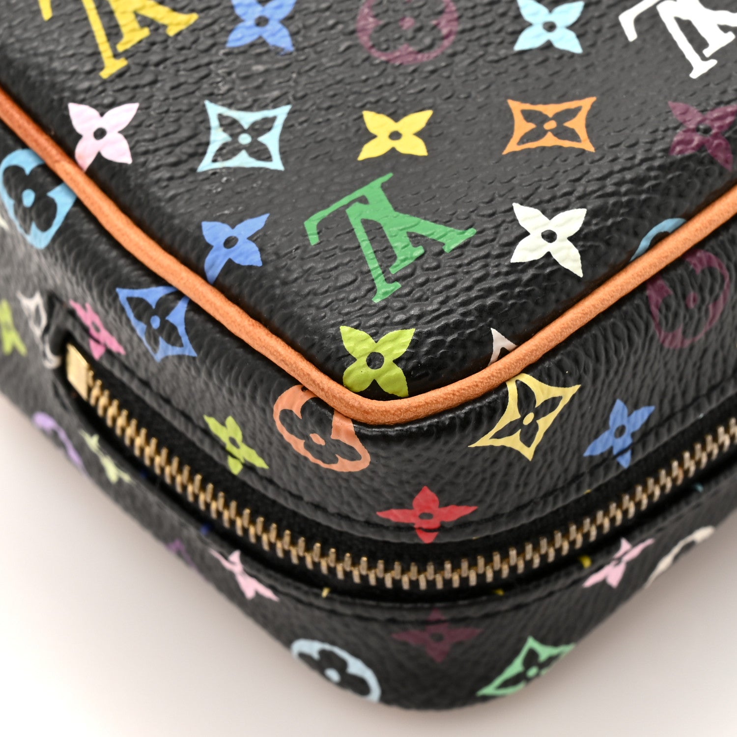 Louis Vuitton Monogram Multicolor Trousse Wapity Black 10 of 10