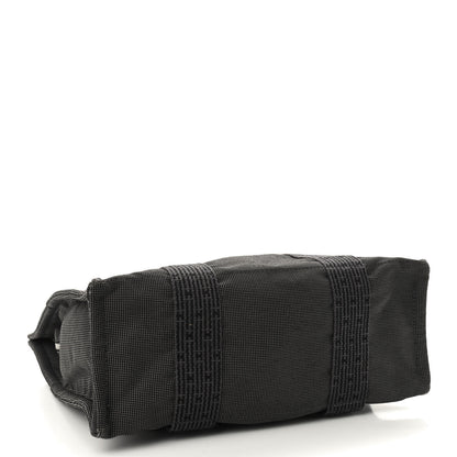 Hermes Canvas Herline Backpack Grey 4 of 9