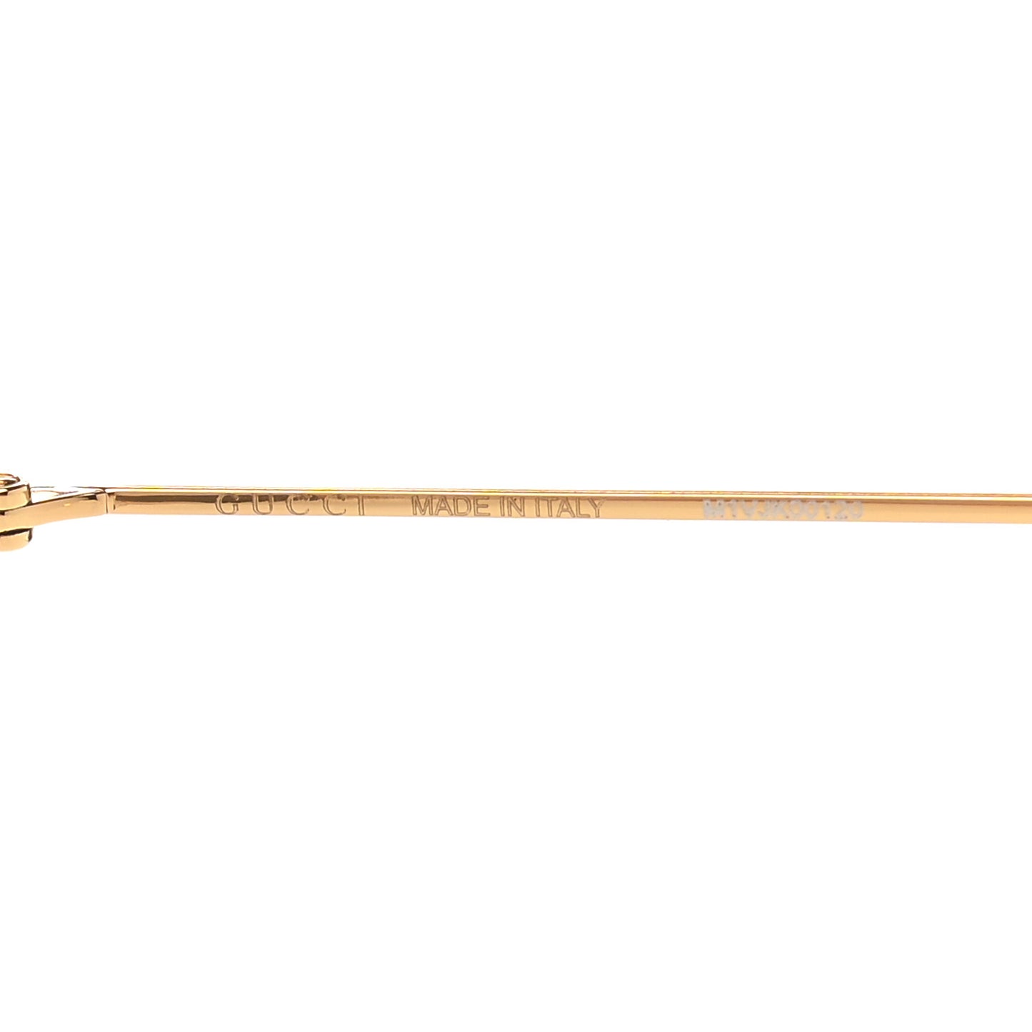 Metal Pearl Cat Eye Sunglasses GG0364S Gold