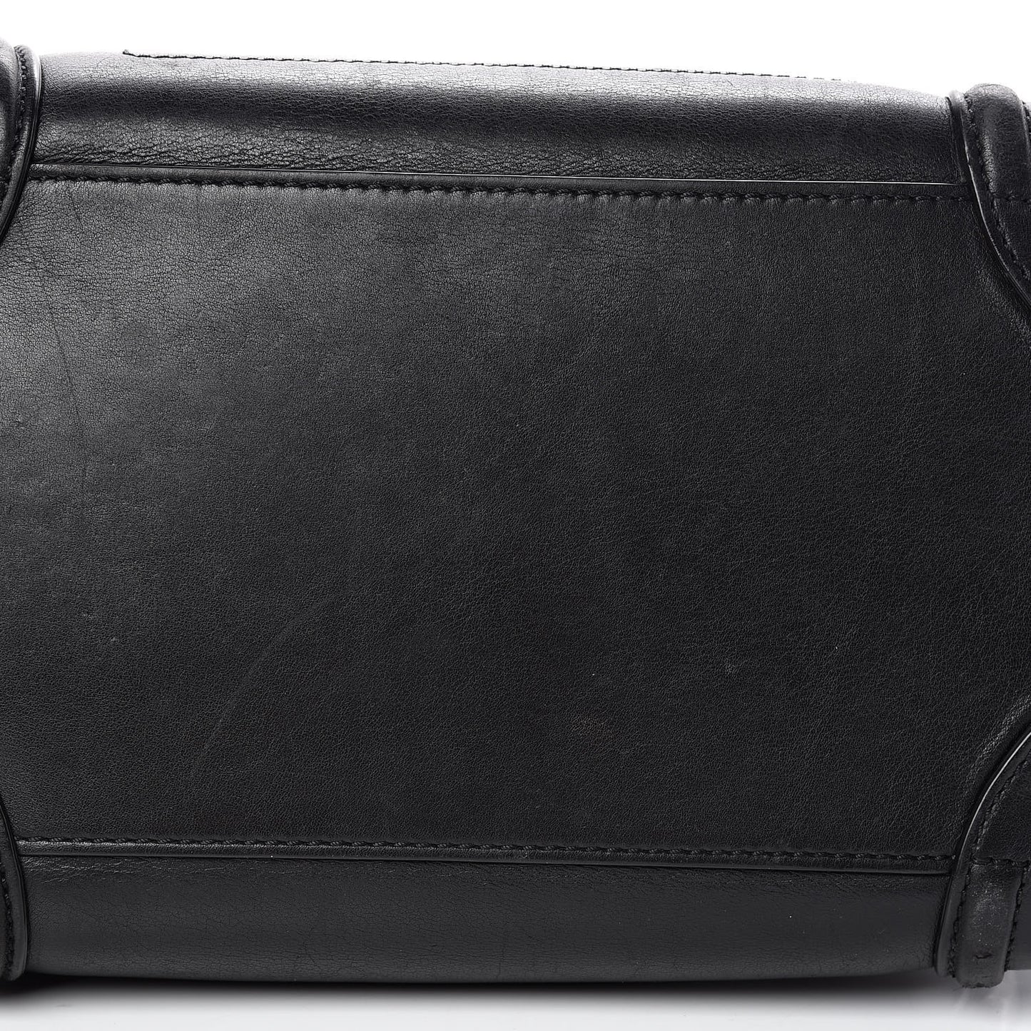 Smooth Calfskin Mini Luggage Black