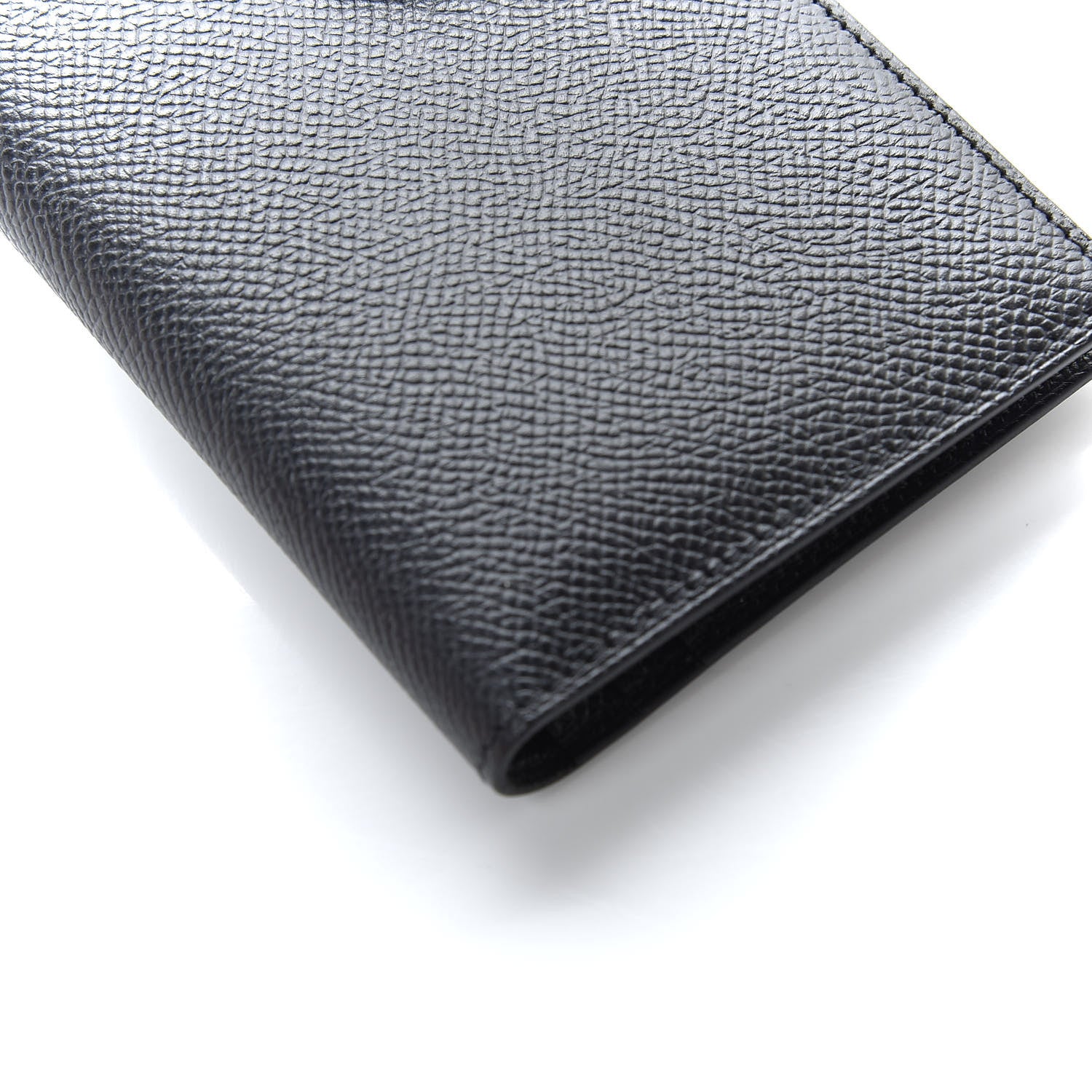 Hermes Epsom Bearn Gusset Wallet Black 7 of 8