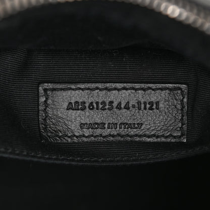 Saint Laurent Calfskin Matelasse Monogram Lou Camera Bag Black 7 of 8