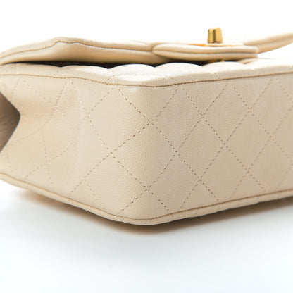 Chanel Caviar Quilted Mini Top Handle Rectangular Flap Beige 9 of 11
