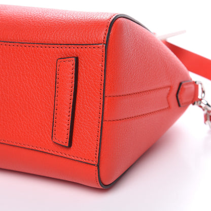Givenchy Sugar Goatskin Mini Antigona Pop Red 9 of 9