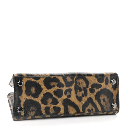 Louis Vuitton Canvas Calfskin Wild Animal Print City Steamer EW Marron 3 of 7