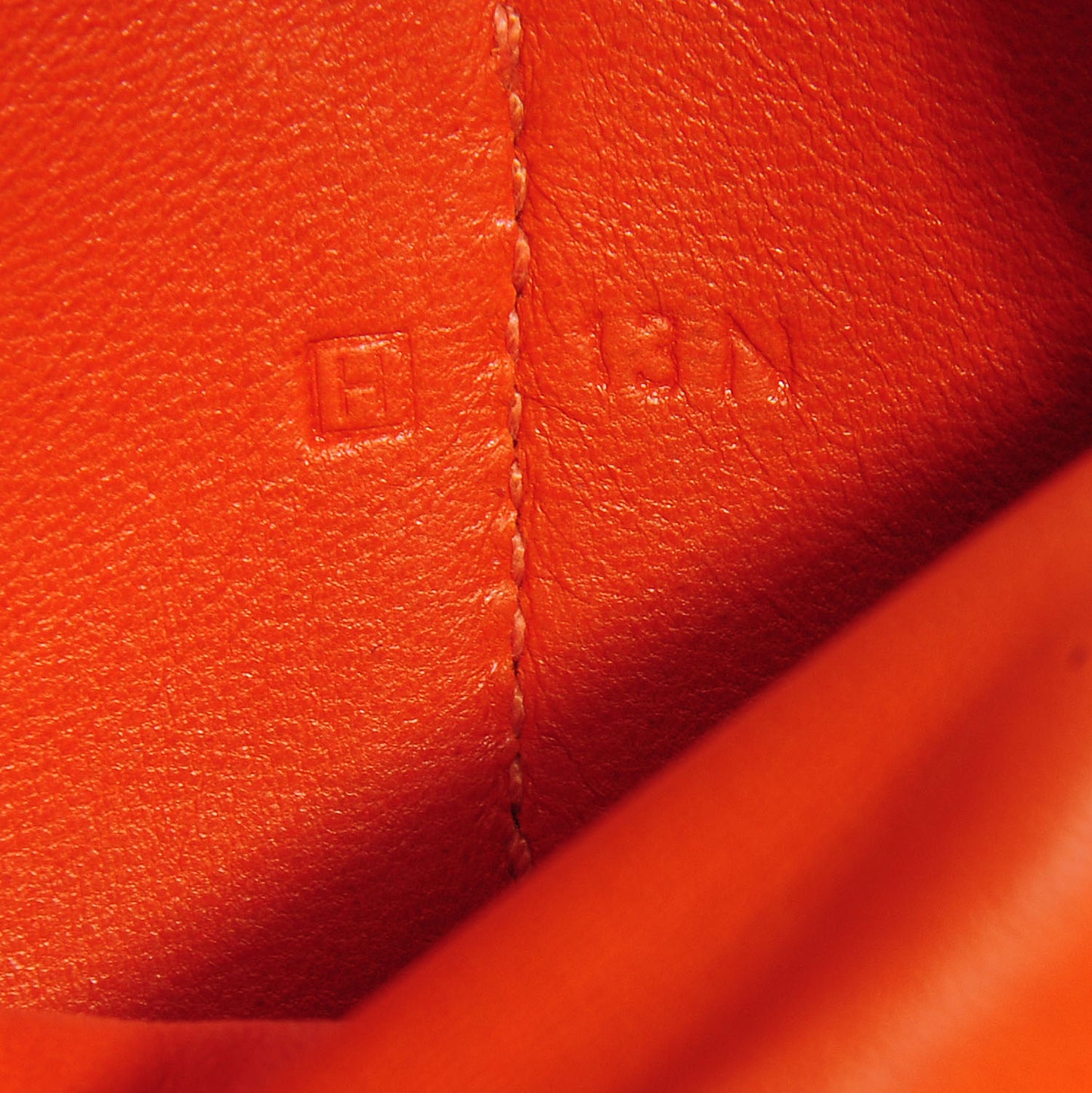 Togo Dogon Compact Wallet Orange
