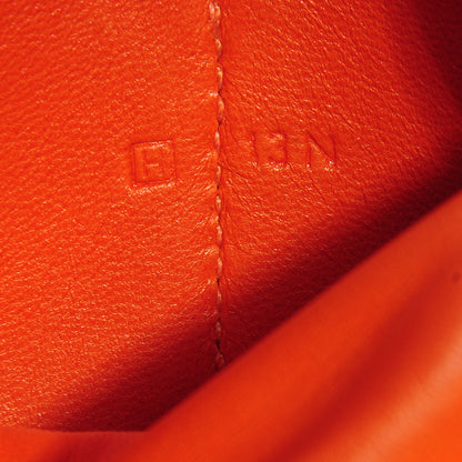 Hermes Togo Dogon Compact Wallet Orange 11 of 12