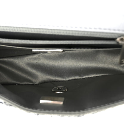 Chanel Sequin Mini Rectangular Flap Silver 5 of 11