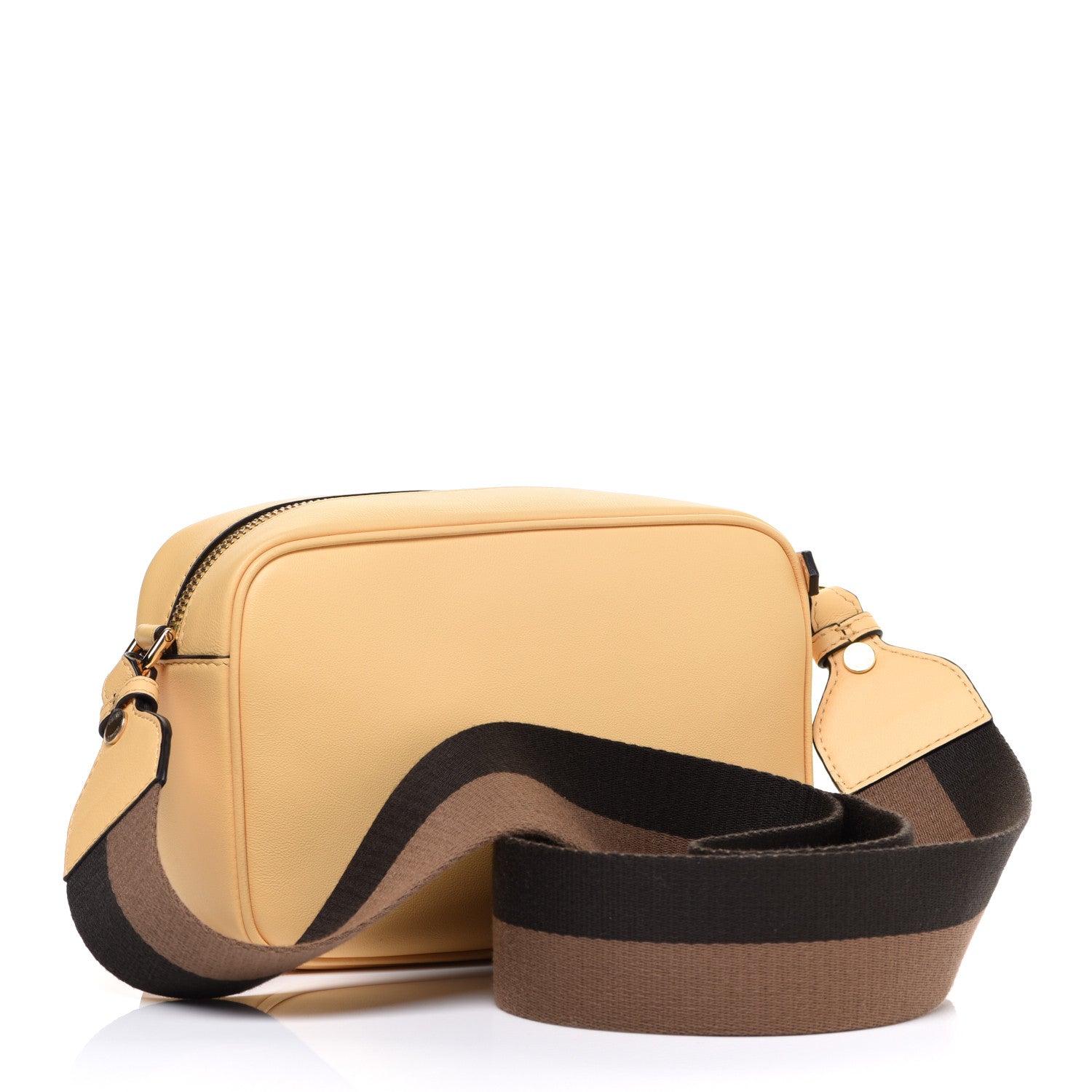 Fendi Vitello Grace Matte Mini Fendi Cam Miele Scuro 3 of 11