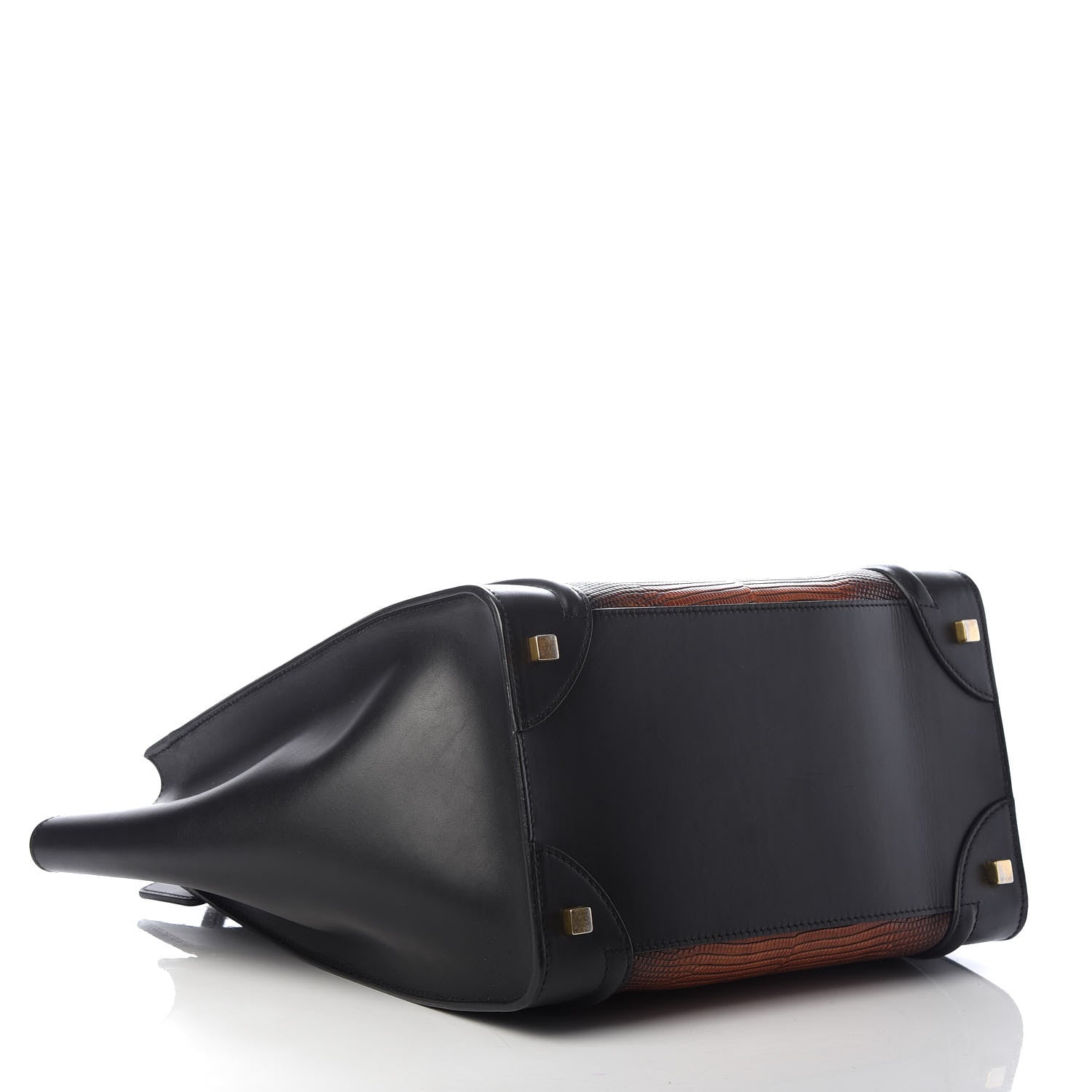 Celine Lizard Mini Luggage Cognac 4 of 9