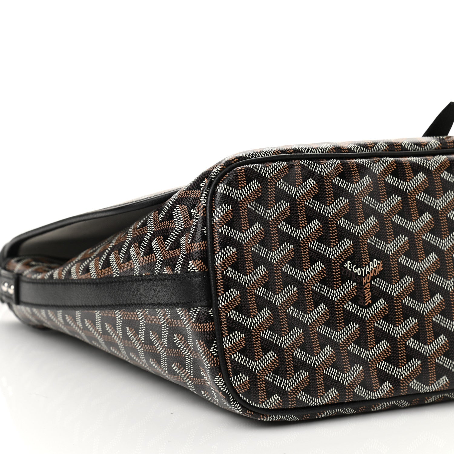 Goyard Goyardine Capetien Messenger Bag Black 8 of 9
