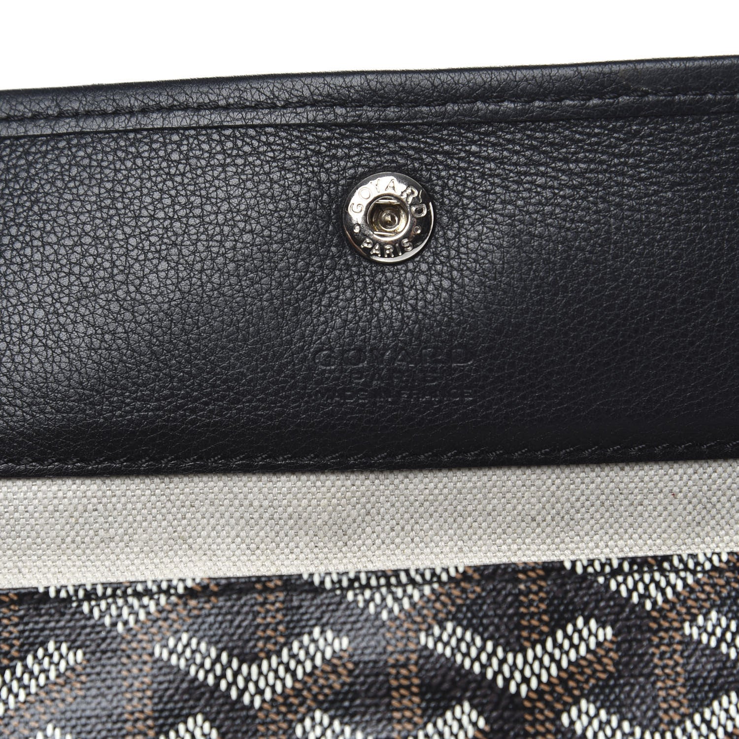 Goyard Goyardine Pouch Black 6 of 6