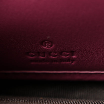 Gucci Guccissima Signature Microguccissima Bree Zip Around Wallet Purple 6 of 11