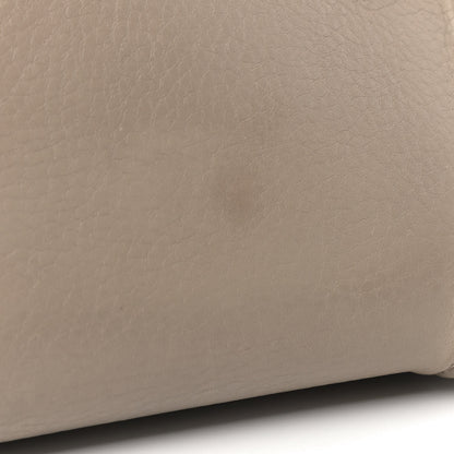 Celine Supple Calfskin Medium Phantom Luggage Beige 10 of 11