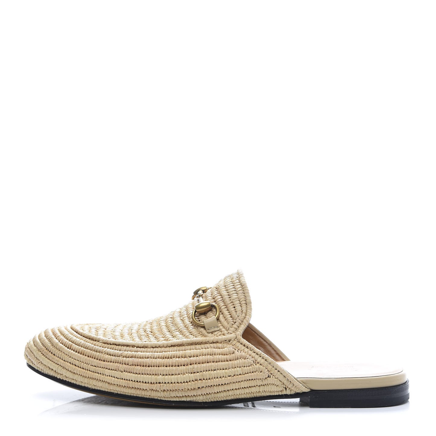 Raffia Mens Princetown Slippers 11 Naturale Sand Storm