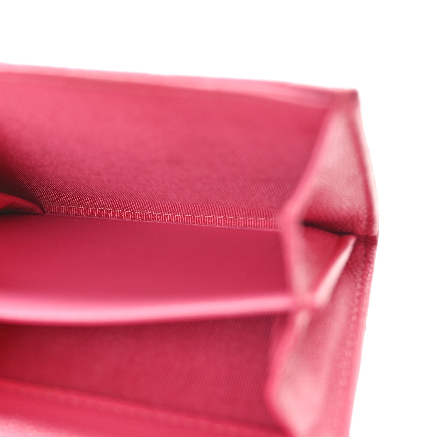 Chanel Caviar Quilted Flap Card Holder Wallet Pink 5 of 11