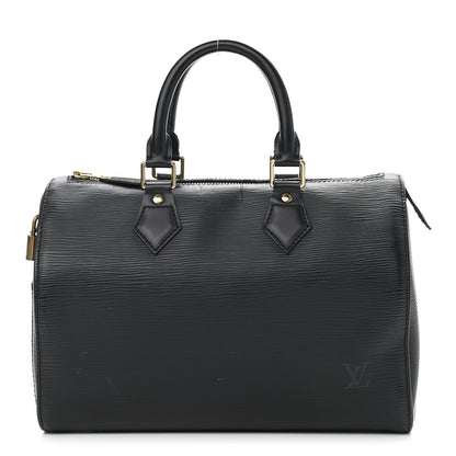 Louis Vuitton Epi Speedy 25 Black 1 of 13