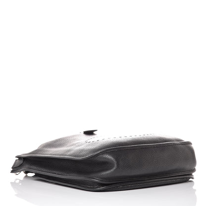 Hermes Taurillon Clemence Evelyne II GM Black 4 of 16