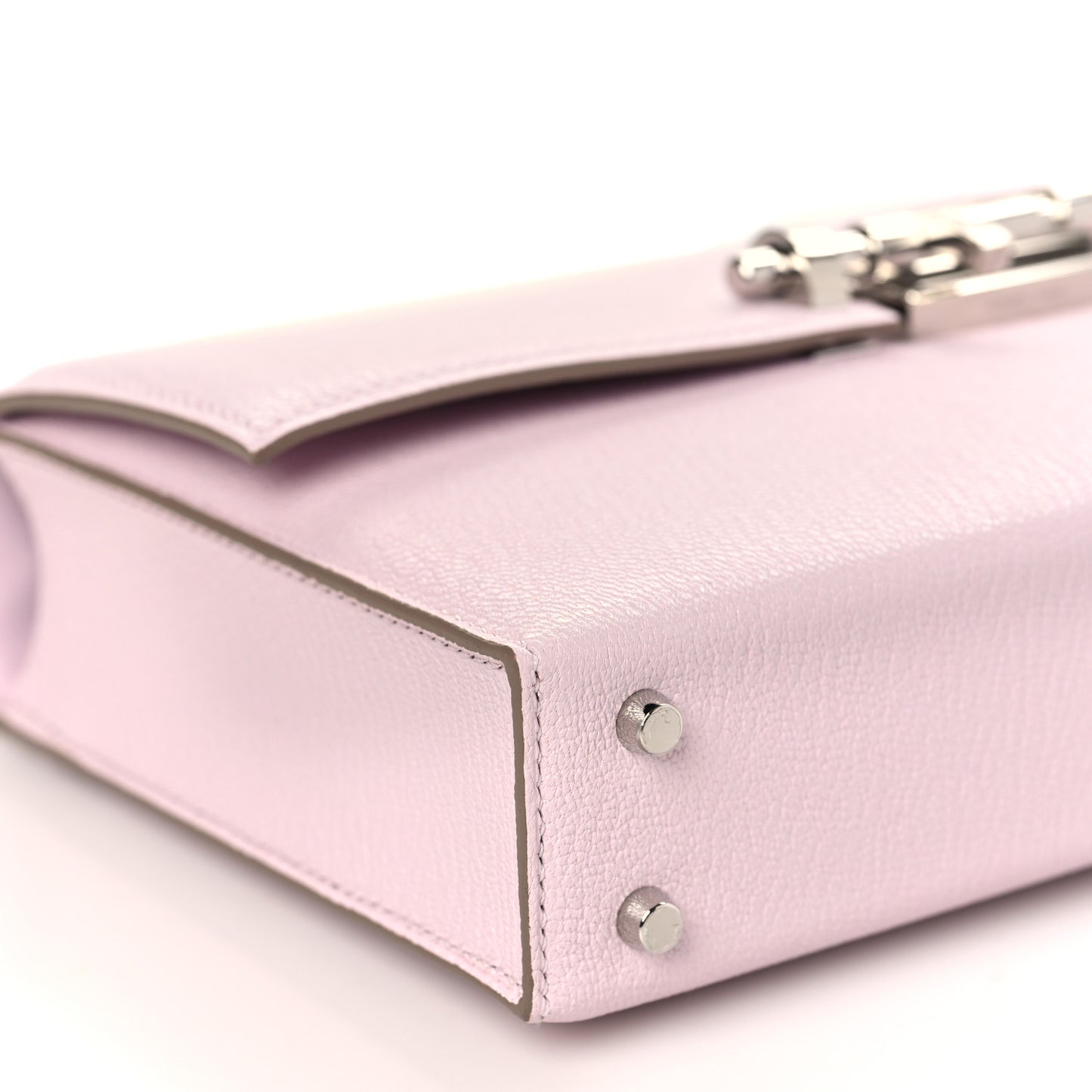 Chevre Chamkila Mini Verrou Chaine Bag Mauve Pale