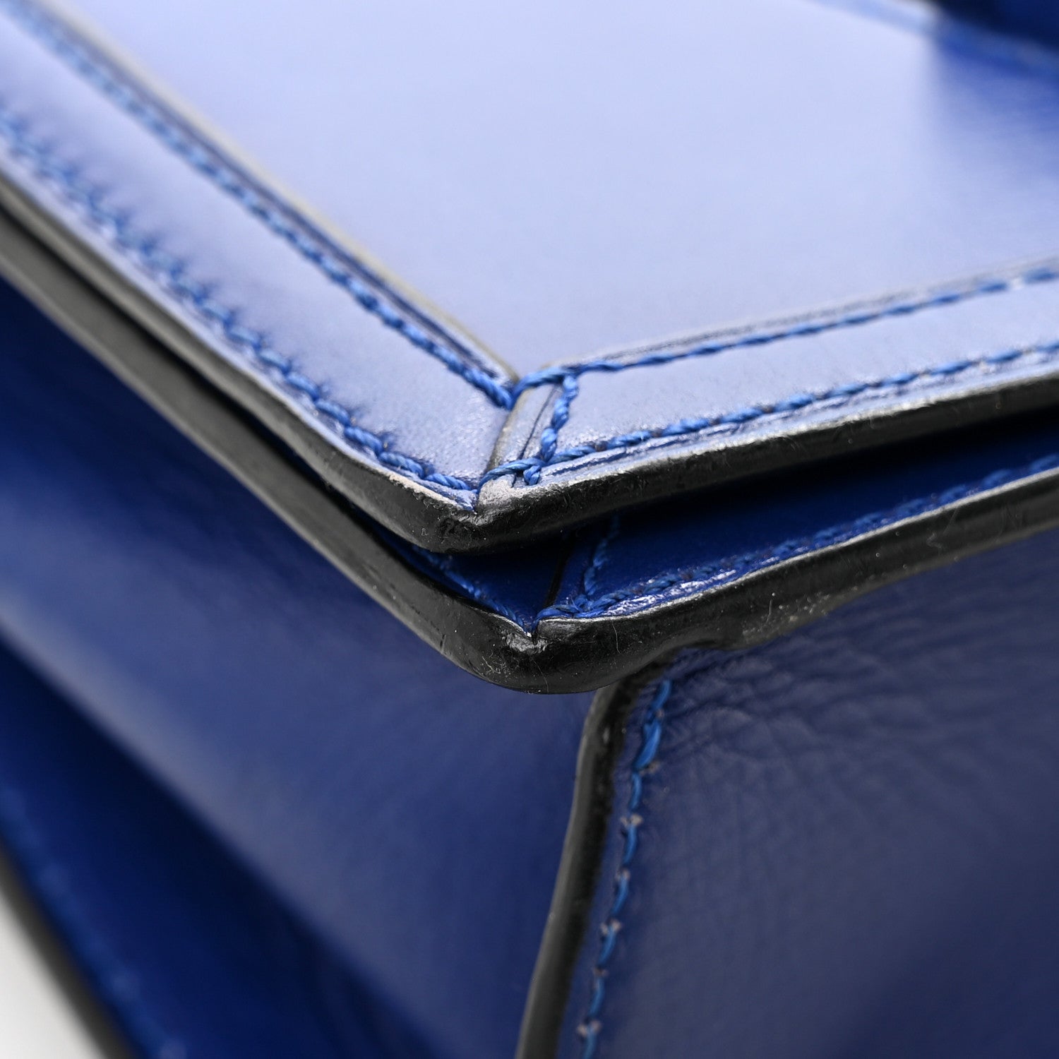 Loewe Calfskin Small Barcelona Shoulder Bag Royal Blue 13 of 13