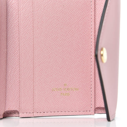 Louis Vuitton Monogram Zoe Wallet Rose Ballerine 6 of 6
