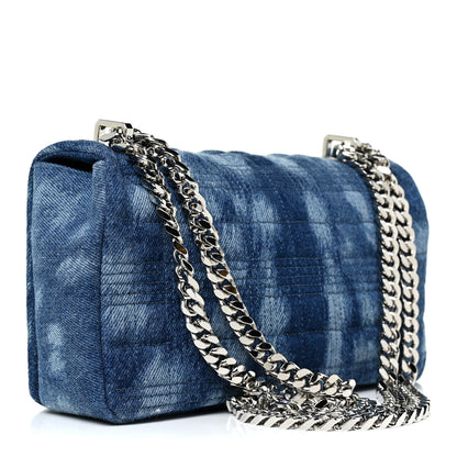 Burberry Denim Quilted Small Lola Bag Blue 3 of 9