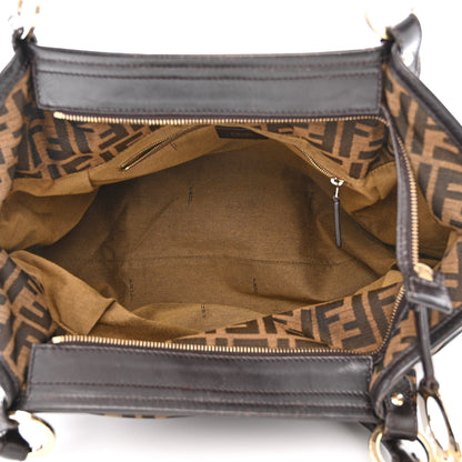 Fendi Zucca Large Chef Shopper Tote Tobacco 5 of 15
