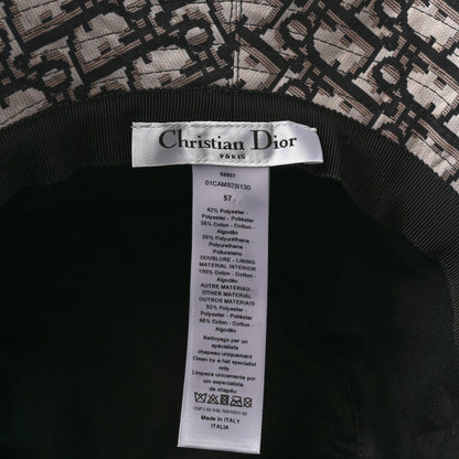 Christian Dior Camouflage Logo Bucket Hat 57 Black 5 of 7