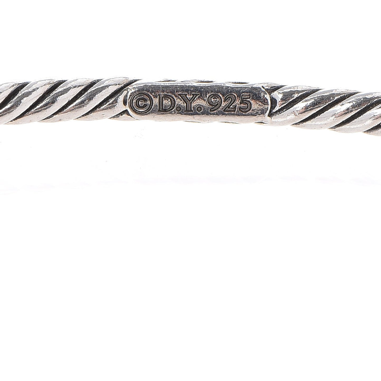 Sterling Silver Crystal Color Classics Cable Bangle Bracelet Set of 2
