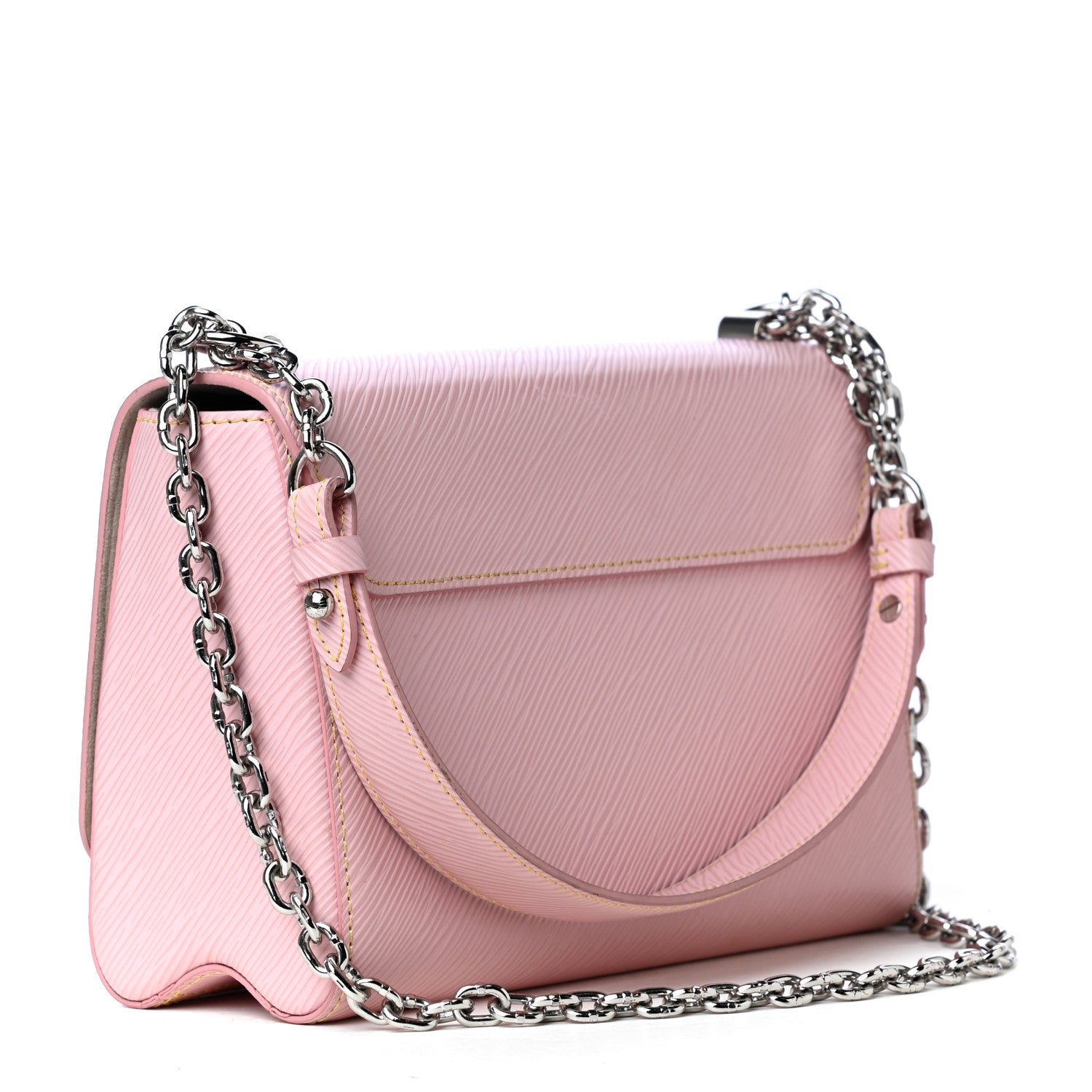 Louis Vuitton Epi Twist Shoulder Bag MM Rose Ballerine 3 of 5