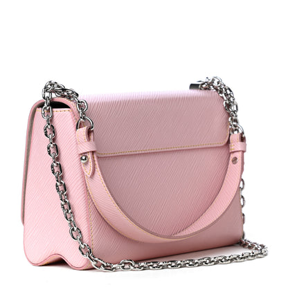 Louis Vuitton Epi Twist Shoulder Bag MM Rose Ballerine 3 of 5