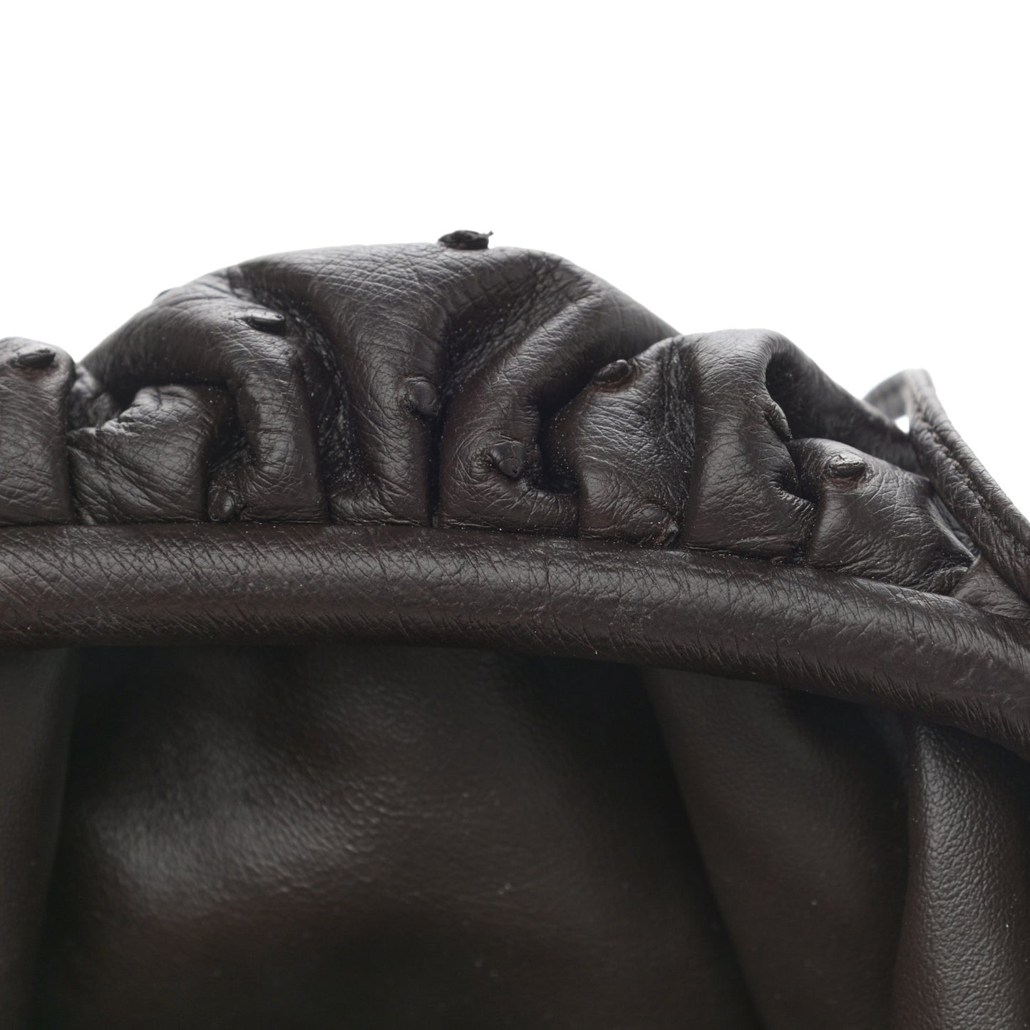 Ostrich The Mini Pouch Fondente