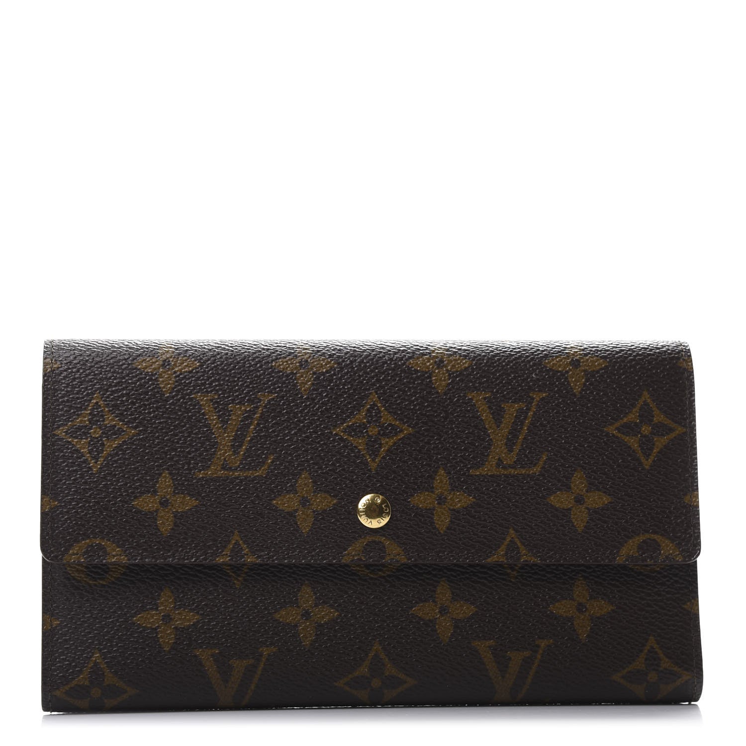 Louis Vuitton Monogram Porte Tresor International Wallet 1 of 6