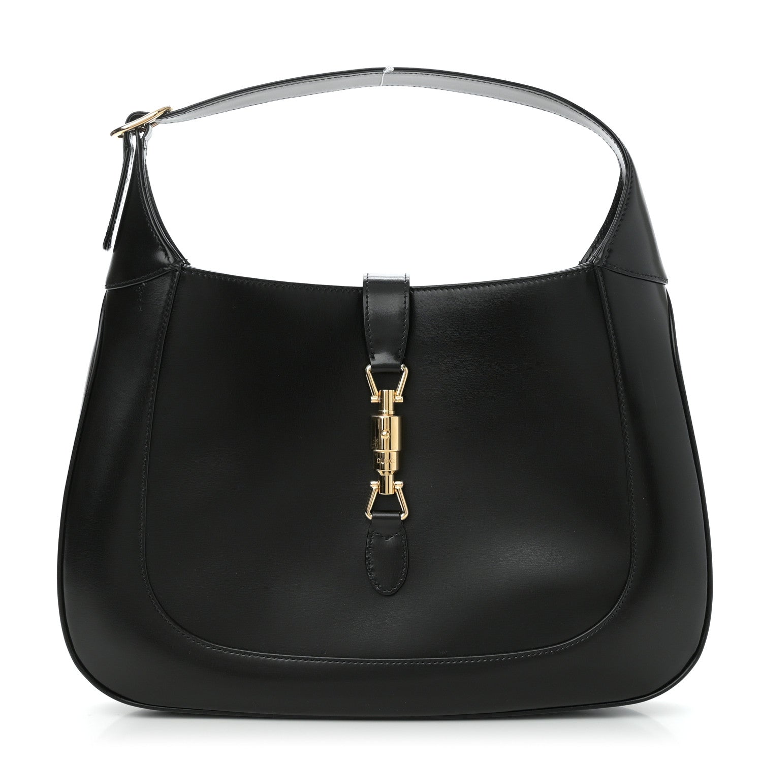 Gucci Boarded Dyana Lux Calfskin Medium Jackie 1961 Hobo Black 1 of 10