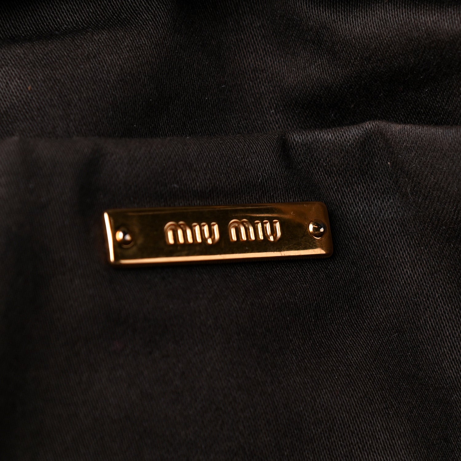 Miu Miu Vitello Lux Zip Tote Black 7 of 15