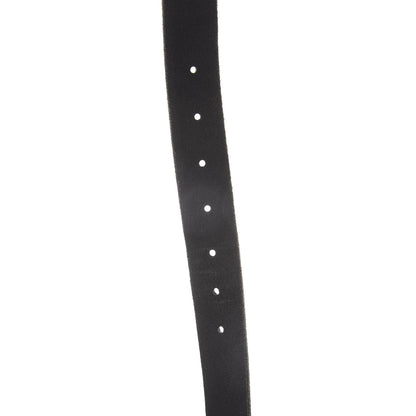 Gucci Cuoio Toscano Nickel Double G 30mm Belt 75 30 Black 4 of 5