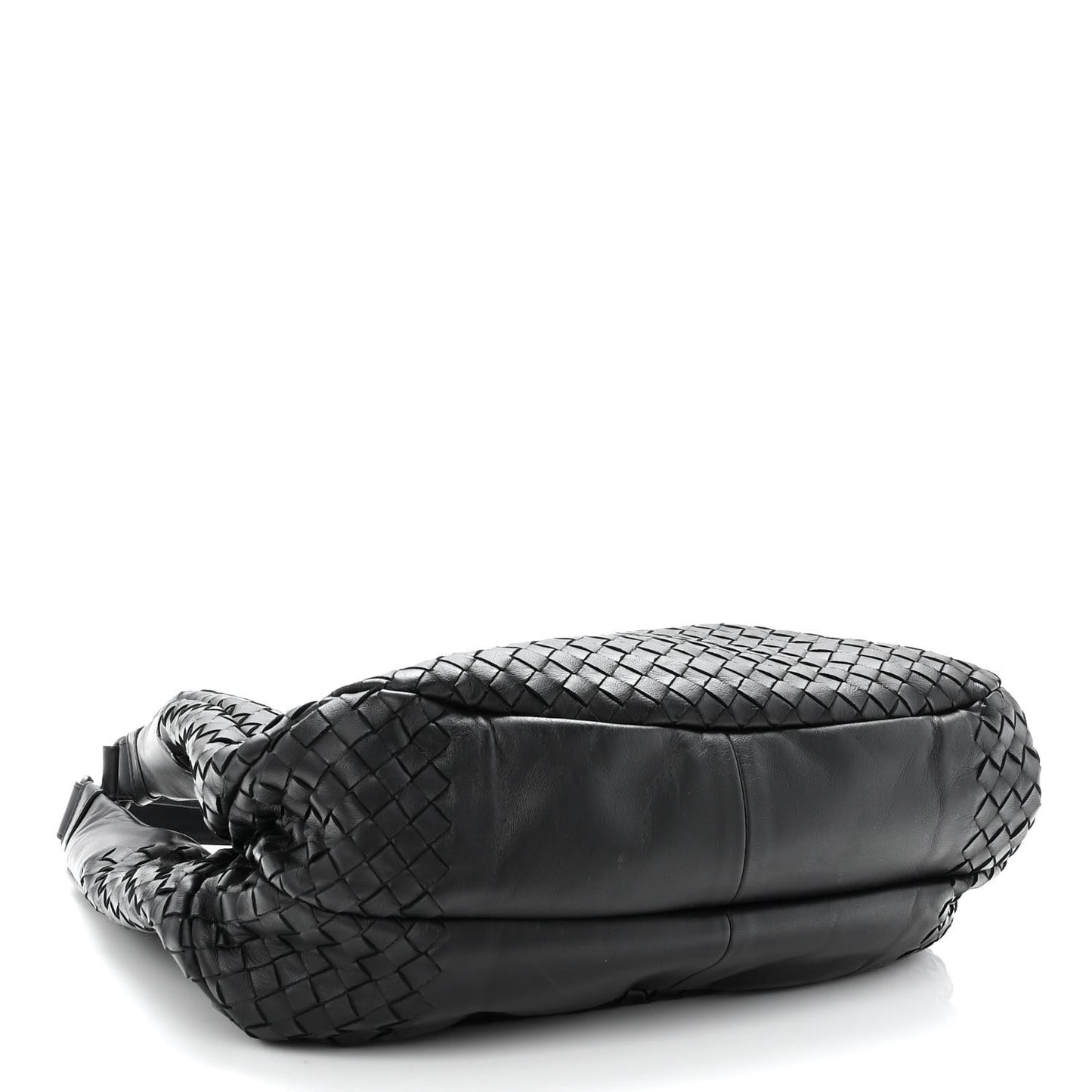 Nappa Intrecciato Medium Campana Black