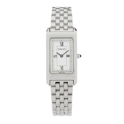 Tiffany Stainless Steel 20mm Portfolio Quartz Watch 1 of 4