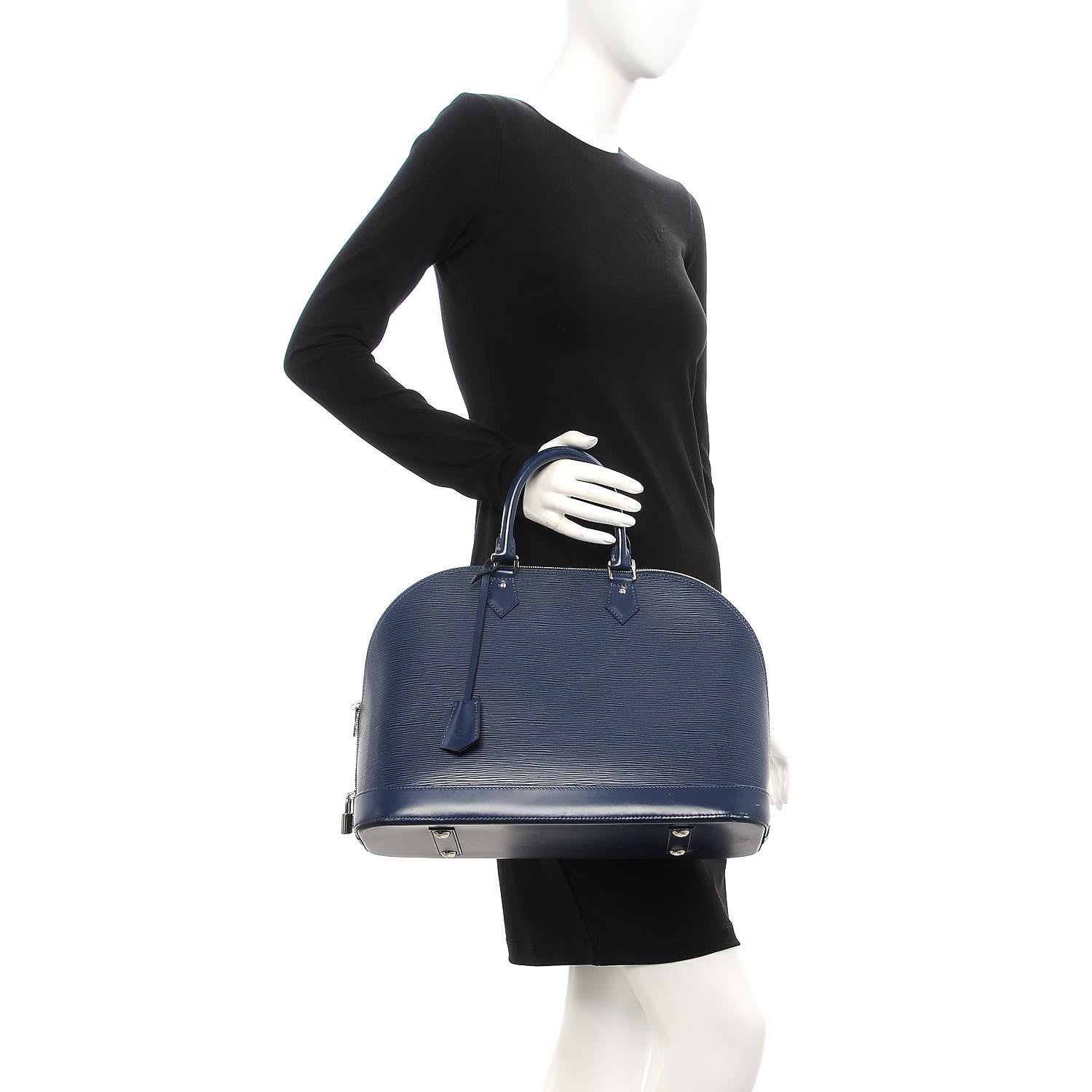 Louis Vuitton Epi Alma GM Indigo 2 of 17