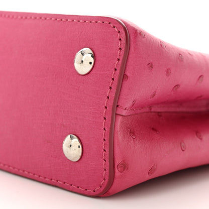 Louis Vuitton Ostrich Capucines Mini Fuchsia 11 of 11