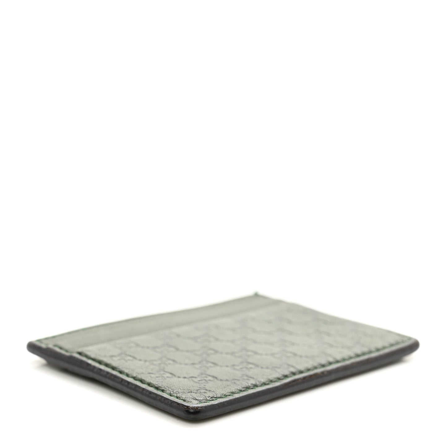 Microguccissima Card Holder Green