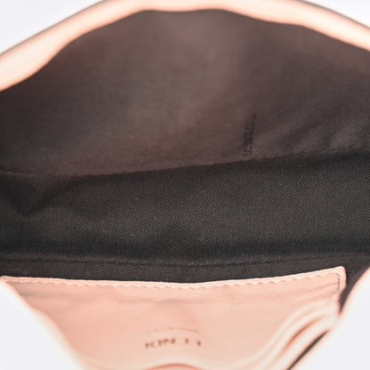 Fendi Nappa FF 1974 Embossed Mini Baguette Rosa Quarzo 5 of 12