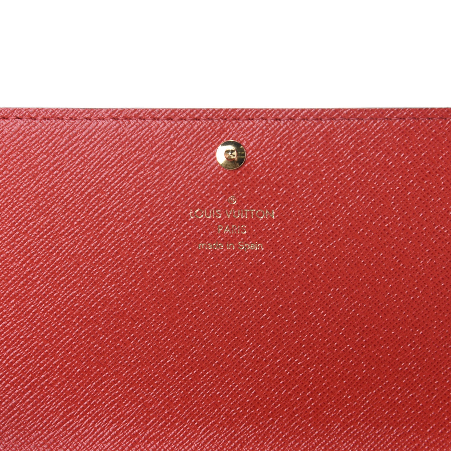 Louis Vuitton Monogram 2020 Christmas Animation Sarah Wallet Coquelicot 6 of 6