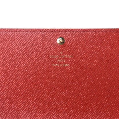 Louis Vuitton Monogram 2020 Christmas Animation Sarah Wallet Coquelicot 6 of 6