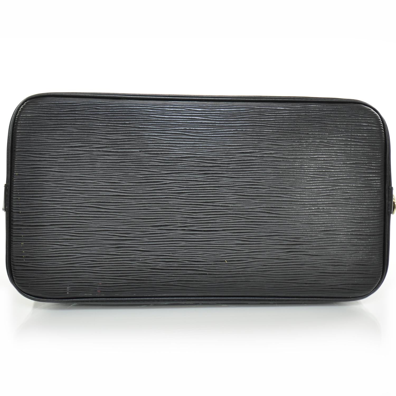 Louis Vuitton Epi Alma Black 5 of 8